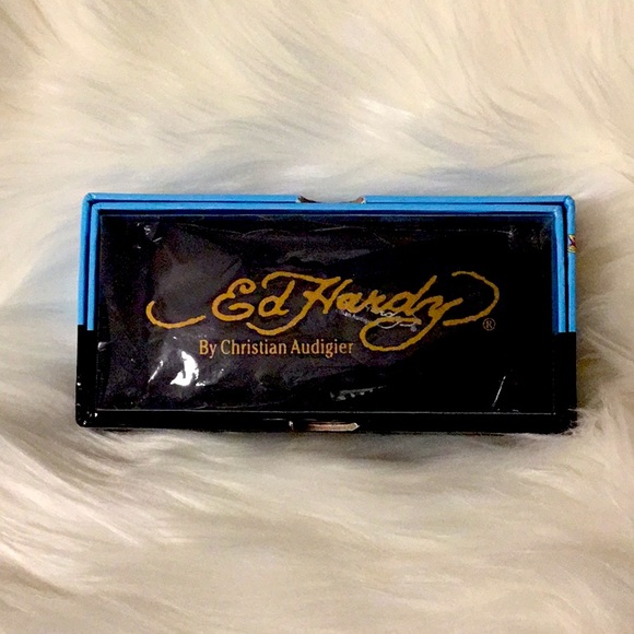 Christian Audigier Other - Christian Audigier Black Bow tie white lettering